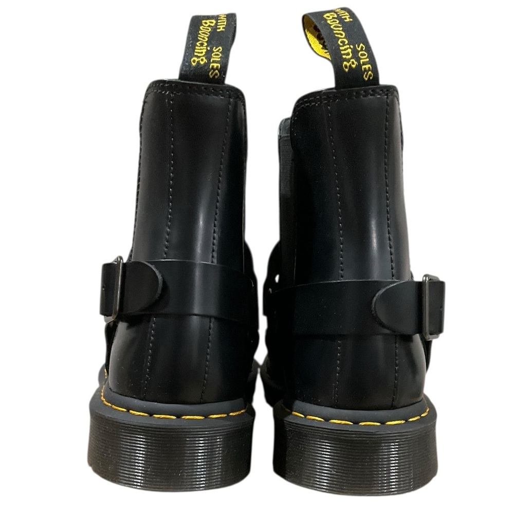 Dr. Martens Men’s Wilcox Smooth Leather Buckle Boots EUR 47 Size 13 NEW - Picture 6 of 13